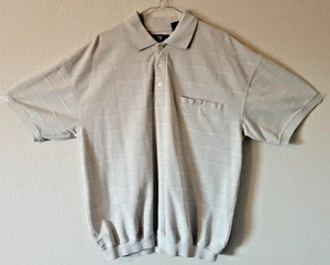 Oak Creek Herren Heavy Solid Creme Kurzarm Poloshirt XL_Brustknopf Tasche - Bild 1 von 15