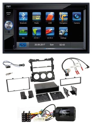 Blaupunkt SD Bluetooth 2DIN MP3 USB Lenkrad Autoradio für Nissan 370Z 2009-2013 - Bild 1 von 4
