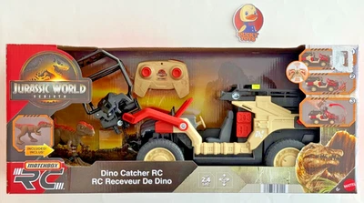 2025 Jurassic World Rebirth Dino Catcher Matchbox Radio Control Mattel Brand New - Image 1 of 4