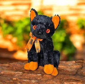 Ty Beanie Buddies Fraidy die schwarze Halloween Katze Plüsch 2003 - Bild 1 von 4