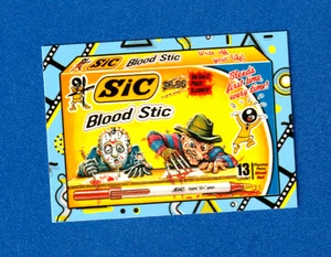 Pegatinas de película clásica Wacky Packages Go To The Movies 2018 "SIC PEN" #8 - Imagen 1 de 2
