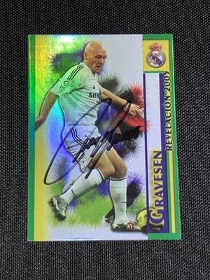 2005-06 Mundicromo Las Fichas de la Liga Thomas Gravesen Autógrafo Firmado #53 Foto 1 de 4