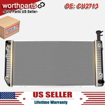 OEM Radiator For 2003 2004 Chevrolet Express GMC Savana 2500 3500 4.8L 6.0L - Imagem 1 de 4
