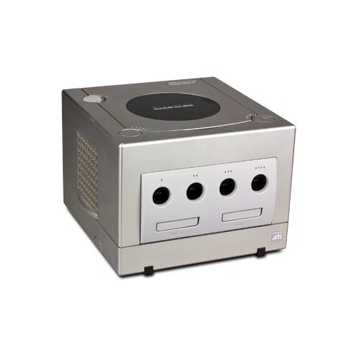 Nintendo Gamecube Console Argento Come Parti C-Ware Scocca Rottura - Immagine 1 di 1