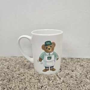 Ralph Lauren Ralph's Coffee Polo Bear Mug Barista Porcelain White - Picture 1 of 6