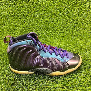 Nike Air Foamposite One Kids Boys Size 6.5Y Purple Athletic Shoes Sneakers - Picture 1 of 8