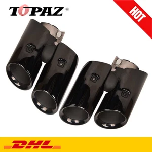 Embellecedores de tubos de escape Porsche Macan 95B 2.0T 2014-2018 tubo de escape - Imagen 1 de 12