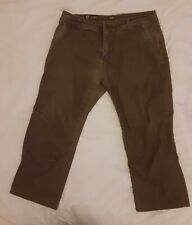 Mens KUHL Crag Series Olive 38x32 Pants Vintage Patina Dye Bin L