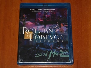 RETURN TO FOREVER AL DI MEOLA CHICK COREA LIVE AT MONTREUX 2008 BLU-RAY New - Imagen 1 de 2