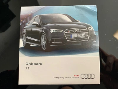 AUDI A3 8V Onboard Bedienungsanleitung Sprach-CD 8V2012788QC - Bild 1 von 2