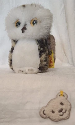 steiff 1550/12 - Wittie Eule Wirkpelz 12cm stehend KF wNEU super kuschlig so süß - Bild 1 von 4