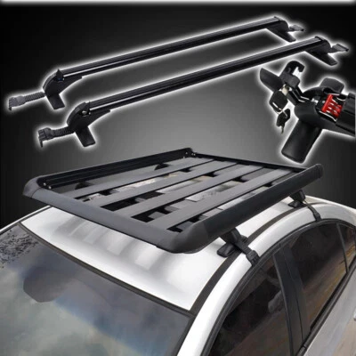 For Toyota Prius 2004-2025 Roof Rack Cross Bars Luggage Cargo Carrier Lockable Foto 1 de 4