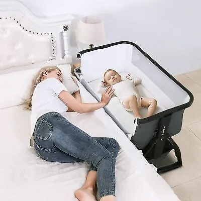 3-in-1 Baby Bassinet, Bedside Sleeper For Baby, Baby Crib Bassinet For Infant.US • 118.99$