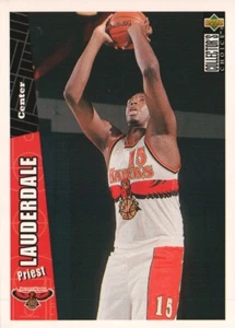 1996-97 UD Collector's Choice #204 - Priest Lauderdale RC - Atlanta Hawks (3441) - Picture 1 of 2