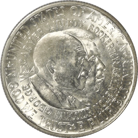 1954-S Washington-Carver Commemorative 50c, PCGS MS63 - Old Rattler Cover