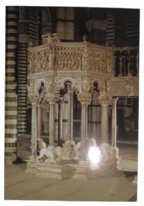 The Cathedral of Siena (Pulpit) / Cathedral of Siena, Italy - Postcard - Picture 1 of 4