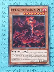 SR14-EN014 Dogoran, the Mad Flame Kaiju Yu-Gi-Oh Card (Unl) New - Picture 1 of 3