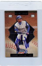 2002 Fleer Hot Prospects #46 Jose Cruz Jr. Blue Jays Signed Auto *H6118