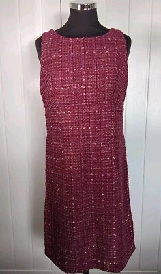 Evie Multicoloured Woven Dress Size 12 - Image 1 of 4
