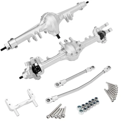 CNC Alloy Front Rear Axle for 1/10 RC Crawler Axial SCX10 II Element Enduro CC01 - Image 1 of 4