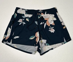 Pantalones Cortos Baja Estampados Athleta Para Mujer Talla 8 Verde Azulado Multi Floral 4" Entrepierna - Imagen 1 de 8