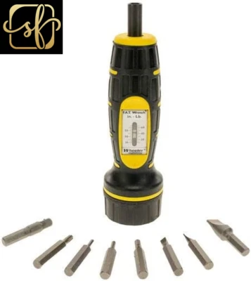 Manual Accurizing Torque Wrench with Inch/Pounds Measurement, Bits and Storage C - Image 1 of 2