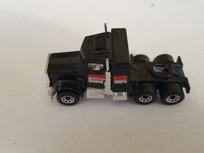 (KV) Matchbox Superfast: Peterbilt Truck schwarz - Bild 1 von 4