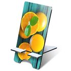 1x 3mm MDF Phone Stand Orange Juice Healthy Eating Fruit #21608