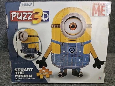 Hasbro Milton Bradley Puzz3D Dispicable Me STUART THE MINION Foto 1 de 4