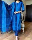 Bollywood Women Tunic Kurti Pant Set South Cotton Indian Ethnic Kurta Set Dress