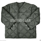 US GI Military M-65 veste de campagne feuillage sauge ou OD manteau vert doublure M L XL XXL