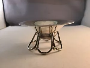 William Spratling Sterling Silver Footed Condiment Bowl Mexico 112Grams - Picture 1 of 7