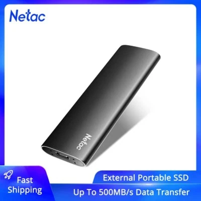 Netac External SSD 1tb 2tb Portable SSD 500gb 250gb SSD External Hard Drive USB - Image 1 of 4