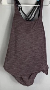 Lululemon Women’s athletic tank top built-in bra size 8 - Picture 1 of 4