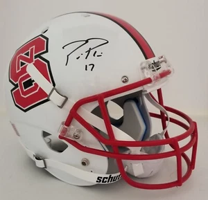 PHILIP RIVERS signed NC STATE Mini Helmet auto Colts LA Chargers WOLFPACK ACC - Picture 1 of 5