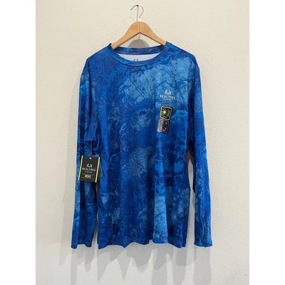 NUEVO CON ETIQUETAS Realtree Pesca Hombres Manga Larga UPF 30 Tela Flexible Protección Solar Camisa XL Foto 1 de 4