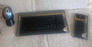 LOGITECH DiNovo Media Desktop Laser Bluetooth Keyboard and Mouse - Picture 1 of 6