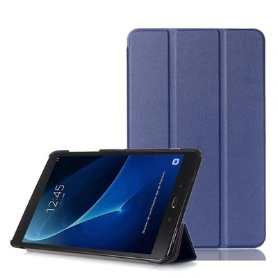 For Galaxy Tab A6 10.1" SM-T580/T585/T587 PU Leather Shockproof Protective Case - Image 1 of 4