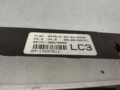 13247811 mando del climatizador OPEL ASTRA H 1.7 CDTI L48 2004 137463 - Imagen 1 de 4