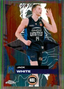 2024 2025 Melbourne United NBL Basketball Topps Chrome Card - Jack White - Picture 1 of 3