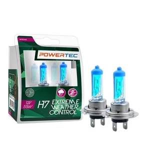 Coppia Lampade Lampadine Alogene Powertec Extreme Weather Control H7 12V DUO - Imagen 1 de 3