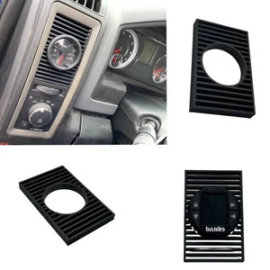 09 12 Dodge Ram Left Side Dash Air Ac Vent 52mm Single Gauge Pod Mount - Picture 1 of 8