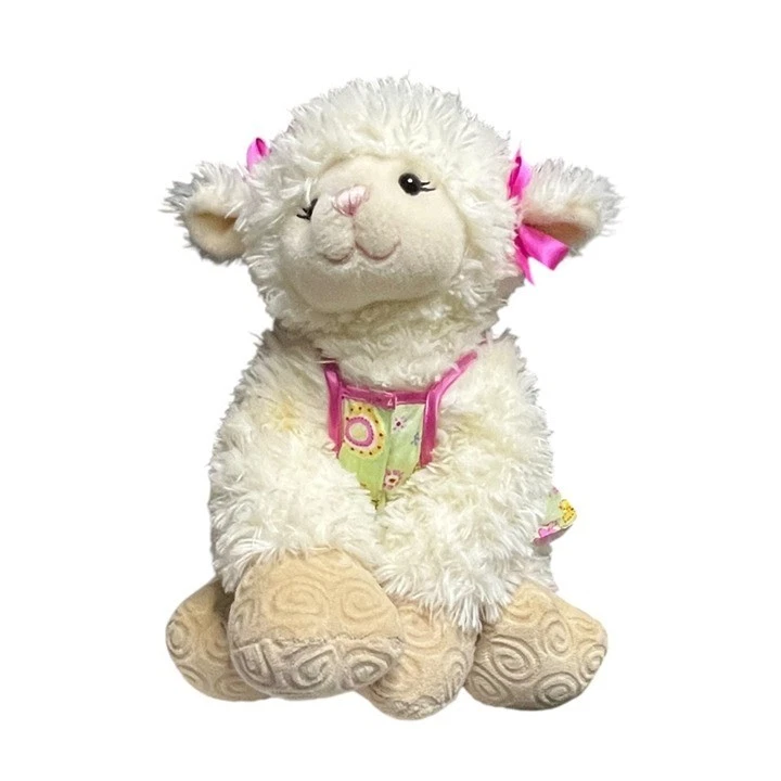 Build A Bear Swirly Lamb Stuffed Animal Stuffy Collectible Discontinued 2011 - Image 1 of 4