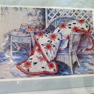 Simplicity Stitchery "Sunday Retreat" Printed Needlecraft Kit 05047 Sealed - Picture 1 of 8