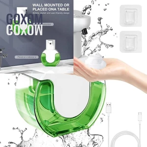 Automatic Foaming Soap Dispenser, 4-Level Adjustable Foam Volume, 14.2oz/420ML T - Picture 1 of 8