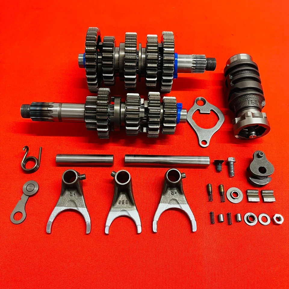 Caixa de engrenagens completa transmissão KX250F ORIGINAL DO FABRICANTE KAWASAKI KX 250 F (2017-2020) - Imagem 1 de 4