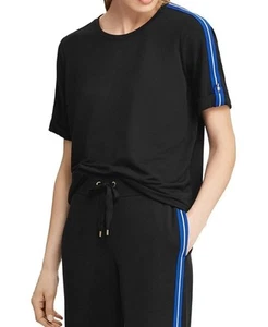 Lauren Ralph Lauren Womens Matching Track&Pant Set Size Large Black - Picture 1 of 10