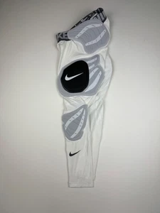 Size Small - $125 Nike Pro HyperStrong Full Length Padded Football Pants White - Picture 1 of 3