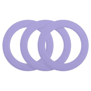 3Pcs Bague Autocollant Magnétique, Bague Adaptateur Magnétique, Violet - Photo 1 sur 8