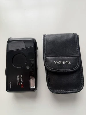 Yashica T4 Super D Compact 35mm Film Camera Black EXCELLENT Condition - Image 1 of 4